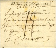 ARMEE DE LA MOSELLE Sur Lettre Avec Texte Daté Au Quartier Général Du Corps Des Vosges Le 5... - Legerstempels (voor 1900)