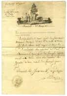 Document à En-tête De L'Armée Du Nord Et De Sambre Et Meuse Daté De Bruxelles Le 21... - Legerstempels (voor 1900)