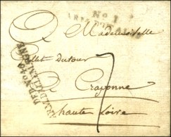 N° 1 / ARM D'ITALIE + DEB N° 40 / ARM. D'ALLEMAGNE Sur Lettre Avec Texte Daté De Venise Le 22 7... - Legerstempels (voor 1900)