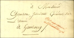 Etat Major Général / De L'armée D'Allemagne Rouge Sur Lettre Adressée En Franchise Par... - Legerstempels (voor 1900)