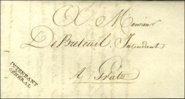 INTENDANT / GENERAL Sur Lettre En Franchise Avec Texte Daté De Vienne Le 22.9.1809 Pour Gratz. - SUP. - Legerstempels (voor 1900)