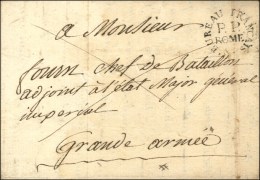 BUREAU FRANCAIS / P.P. / ROME Sur Lettre Avec Texte Daté De Castrovillari Adressée Au Chef De... - Legerstempels (voor 1900)