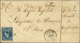 PC 2887 / N° 14 Càd T 15 SEURRE (20) Sur Lettre Chargée D'office Adressée à Sa... - Burgerlijke Brieven Zonder Portkosten