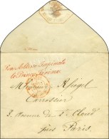 ' Son Altesse Impériale / Le Prince Jérôme ' Rouge (S N° 5799). 1855. - SUP. - R. - Burgerlijke Brieven Zonder Portkosten