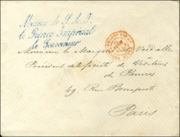 ' Maison De S.A.I. / Le Prince Impérial / Le Gouverneur ' (S N° 5791) + Càd Rouge PARIS / S DES... - Burgerlijke Brieven Zonder Portkosten