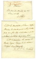 Griffe Rouge ' Dame D'honneur / De S.M. L'Impératrice ' (S N° 1848) Sur Enveloppe Avec Texte Daté... - Burgerlijke Brieven Zonder Portkosten