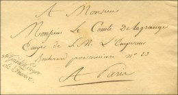 ' Le Grand Ecuyer / De France ' (S N° 1785) Sur Lettre Avec Texte Daté Du Trianon Le 16 Juillet 1811... - Burgerlijke Brieven Zonder Portkosten