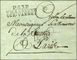 P. 83. / VILLENEUVE / VANNE (NR De Villeneuve L'Archevêque) Sur Lettre Avec Texte Daté De Rigny. 1810.... - Andere & Zonder Classificatie