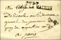 P. 72. P. / MARLY LA MACHINE (NR De Marly Le Roi) Sur Lettre Avec Texte Daté De Marly Le 7 Messidor An 3... - Andere & Zonder Classificatie