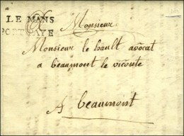 LE MANS / PORT PAYE (L N° 9) (Cote : 1000). 1789. - TB / SUP. - R. - 1701-1800: Voorlopers XVIII