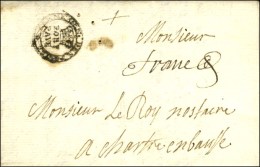 Port Payé Orné FERMIER GEN DES POSTES / PORT / PAYE (L N° 34) + '' Franc '' Sur Lettre Avec Texte... - 1701-1800: Voorlopers XVIII