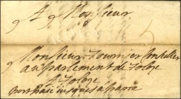 '' Port Payé Jusqu'à Paris '' Sur Lettre Avec Texte Daté De Rennes Pour Toulouse. 1691. - TB.... - ....-1700: Voorlopers