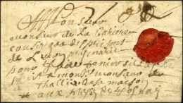 Lettre Avec Texte Daté De Paris Adressée Au Concierge Des Prisons De Lyon. 1677. - TB. - R. - ....-1700: Voorlopers