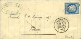 GC 2578 / N° 60 Càd T 17 FALLON (69) (remplaçant D'Alsace-Lorraine De Mulhouse). 1875. - SUP. -... - Andere & Zonder Classificatie