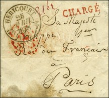 Càd T 12 HERICOURT (69) + CHARGE Rouge Sur Lettre Avec Texte Adressé à Sa Majesté... - Andere & Zonder Classificatie