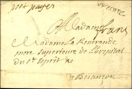VEZOUL (L N° 4) + '' Port Payé '' Sur Lettre Avec Texte Daté De Jussey Le 4 Mai 1746. - TB / SUP.... - 1701-1800: Voorlopers XVIII