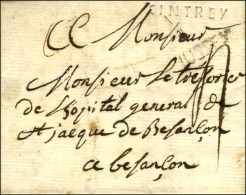 JUSSEY (L N° 3) + CINTREY Sur Lettre Avec Texte Daté De Cemboingt Le 26 Février 1788. - TB / SUP.... - 1701-1800: Voorlopers XVIII