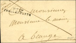 P 71 P / FOULLETOURTE Sur Lettre Avec Texte Daté 1827. - TB / SUP. - Andere & Zonder Classificatie