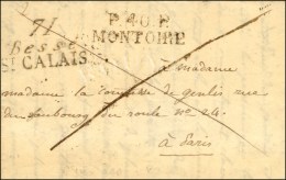 71 / Bessé / ST CALAIS + P.40.P. / MONTOIRE. 1827. Rare Association. - TB / SUP. - R. - Andere & Zonder Classificatie