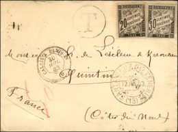 Lettre Avec Texte Daté '' à Bord De L'Uruguay Le 9 Juillet 1889 ''. Au Recto, Càd SANTA CRUZ... - Andere & Zonder Classificatie