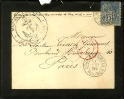 Càd CORR D'ARMEES / NOUMEA / CG N° 51 (infime Def). 1892. - TB / SUP. - R. - Andere & Zonder Classificatie