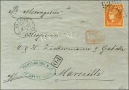 GC 5119 / N° 48 Càd LE CAIRE / Bau FRANCAIS Sur Lettre Pour Marseille. 1871. - TB / SUP. - R. - Andere & Zonder Classificatie