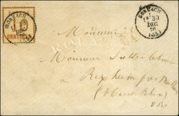 Càd T 16 RORBACH / Als. N° 5 Sur Lettre Pour Rixheim. 1870. - SUP. - R. - Brieven En Documenten