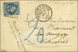 GC 842 / N° 29 Càd T 17 CHALONS-S-SAONE (70) 5 OCT. 70 Sur Lettre Pour Mouzon (Càd... - 1859-1959 Brieven & Documenten