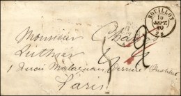 Lettre D'un Militaire Datée De Sedan Le 7 Septembre 1870 (pendant Le Siège) Confiée à... - Oorlog 1870