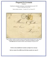 Càd T 23 PLOGASTEL-St-GERMAIN (28) Sur Papier D'affaires Non Affranchi Adressé à Quimper,... - 1859-1959 Brieven & Documenten