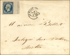 PC 1855 / N° 14 Grand Bdf Filet D'encadrement Càd T 15 LE MANS. 1855. - TB. - R. - 1853-1860 Napoleon III