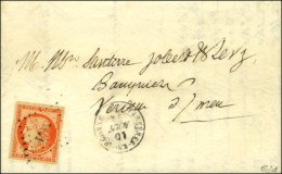 PC 3491 / N° 5 Belles Marges Càd T 15 VARENNES-EN-ARGONNE 53 15 AOUT 54 Sur Lettre 2 Ports Pour... - 1849-1850 Cérès