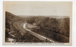 VILLEMEUX SUR EURE - N° 157 - VALLEE DE L' EURE - VUE D' ENSEMBLE - CPA NON VOYAGEE - Villemeux-sur-Eure