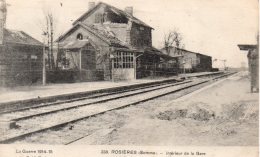 Rosières : Intérieur De La Gare - Rosieres En Santerre