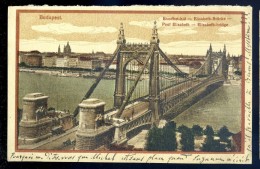 Cpa De Hongrie Budapest -- Pont Elisabeth  LIOB109 - Hungary