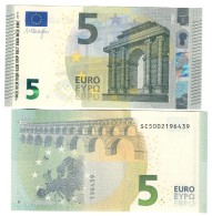 5 € Nuovo Italia Draghi SC S001E4 FDS UNC DA MAZZETTA  Cod.€.232 - 5 Euro
