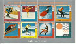 HOJA BLOQUE YAR  MNH  ** - Winter 1972: Sapporo