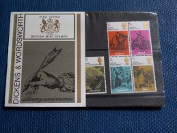 ""  EXPLICATIF  AVEC  TIMBRES  NEUFS  //  DICKENS  AND  WORDSWORTH  1970  "" - Verzamelingen