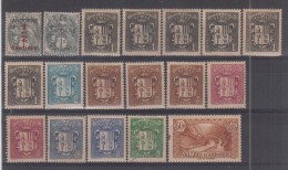 ANDORRE - 34 Timbres NSG (voir Liste) Cote 21,90 Euros Depart à 10% - Unused Stamps