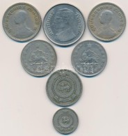 Thaiföld 1962.  1B Cu-Ni 'IX. Ráma' (2x) + 1977-1979. 5B Cu-Ni 'IX. Ráma' + Ceylon 1963. 25c... - Zonder Classificatie