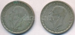 Svédország 1949TS 1Kr Ag 'V. Gusztáf' (2x) T:2-
Sweden 1949TS 1 Krona Ag 'Gustaf V' (2x) C:VF - Zonder Classificatie