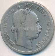 Ausztria 1879. 1Fl Ag 'Ferenc József' T:3 
Austria 1879. 1 Florin Ag 'Franz Joseph' C:F 
Krause KM#2222 - Unclassified