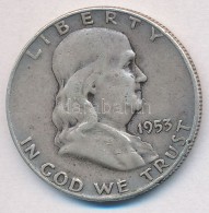 Amerikai Egyesült Államok 1953D 1/2$ Ag 'Franklin' T:2- Ph.
USA 1953D 1/2 Dollar Ag 'Franklin' C:VF... - Ohne Zuordnung