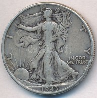 Amerikai Egyesült Államok 1943. 1/2$ Ag 'Walking Liberty' T:2- Ph.
USA 1943. 1/2 Dollar Ag 'Walking... - Unclassified