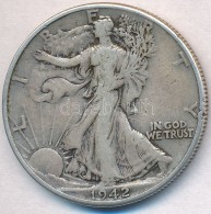 Amerikai Egyesült Államok 1942. 1/2$ Ag 'Walking Liberty' T:2- Kis Ph.
USA 1942. 1/2 Dollar Ag 'Walking... - Unclassified