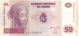 Kongói Demokratikus Köztársaság 2000. 50F T:I
Congo Democratic Republic 2000. 50 Francs... - Ohne Zuordnung