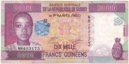 Guinea 2012. 10.000Fr T:III Szép Papír
Guinea 2012. 10.000 Francs C:F Nice Paper - Unclassified