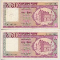 Banglades 1981. 5T (3x) + 1982. 10T (2x) T:III Lyuk
Bangladesh 1981. 5 Taka (3x) + 1982. 10 Taka (2x) C:F... - Sin Clasificación