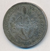 1929. 2P Ag 'Madonna' T:3 Patina
Adamo P7 - Ohne Zuordnung