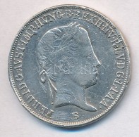 1848B 20kr Ag 'V. Ferdinánd' T:2- Ph., Juszt. - Non Classés